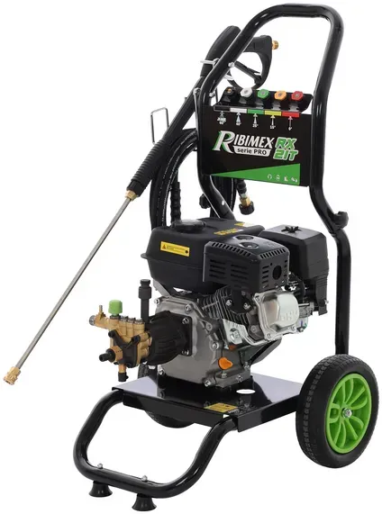 Ribimex RX21T - Hochdruckreiniger - 200 bar 678 l/h - Benzinmotor Loncin 196cc