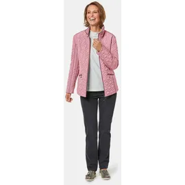 GOLDNER Kurzgröße: Winterjacke mit Stehkragen", in altrosé rosenholz), | Gr.: 21,
