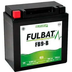 Batterie Fulbat FB9-B 12V - 9Ah Gel wartungsfrei - einbaufertig