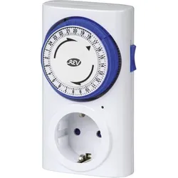 REV Zeitschaltuhr Premium mechanisch weiß