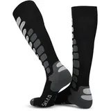 Lenz Skiing 2.0 Socken anthrazit/grau 35-38