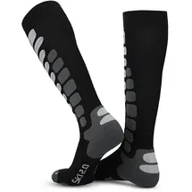 Lenz Skiing 2.0 Socken anthrazit/grau 35-38