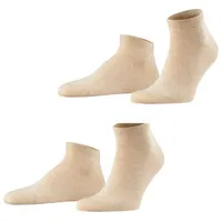 Falke Socken mit geripptem Abschluss im 2er-Pack, Sand Melange, 47-50