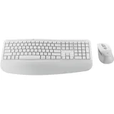 Logitech Signature Comfort Plus Combo MK880 Grauweiß