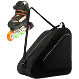 Zyntora Rollschuh-Tasche, Rucksack mit verstellbaren Riemen, Rollschuh-Rucksack – für Skiausrüstung, Reisen, Kinder, Damen, Herren, Jugend