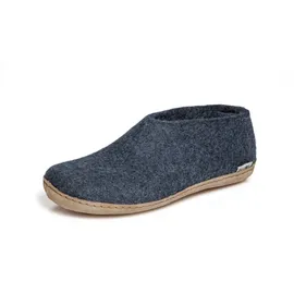 Glerups dk glerups Hausschuh Ledersohle in Denim | Gr.: 40