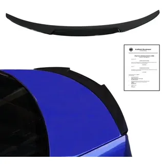 Heckspoiler Kofferraumspoiler Spoilerlippe Spoiler passend für E90 3er Limo, schwarz glänzend passend für BMW 3er (E90) Limo, 2005-2011