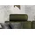 KAWOLA Ecksofa XL motorischer Relaxfunktion LOLA Dunkelgrün Webstoff Relaxfunktion