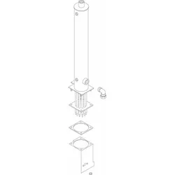 SIEGER Ersatzteil Elektroheizung 3/4"