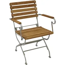 DEGAMO PASSAU Klappsessel 58 x 62,5 x 83 cm braun klappbar