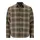 Whistler Fleeceshirt "Hobbis", Herren, Gr. L, braun, 60% Baumwolle, 40% Polyester, gestreift, unifarben, normal, ohne Ausschnitt, Shirts, mit zwei praktische Seitentaschen