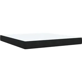vidaXL Boxspringbett 180 x 200 cm Schwarz