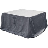 Hesperide Hespéride - Hambo Schutzhülle für Tisch rechteckig L - 265 x 125 x 80 cm - Grau