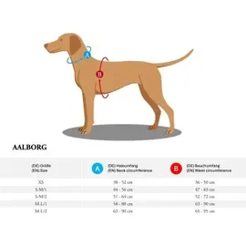 Hunter Aalborg Hundehalsband Braun XS