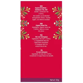 English Tea Shop English Breakfast Teebeutel 20 x 2,5 g