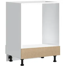 vidaXL Herdumbauschrank Lucca 0 x 0 x 0 cm Weiß