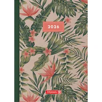 Brunnen 1079515016 Buchkalender Mod. 795 2026 "Tropical" A5, Papier