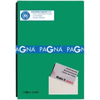 Pagna Unterschriftenmappe 20 Fächer grün, 1 St.