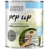 1 L pep up Outdoor Farbe für Möbel & Spielgeräte Taupegrau