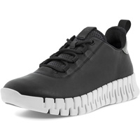 ECCO Damen Gruuv W Black Light Grey Sneaker, 42 EU