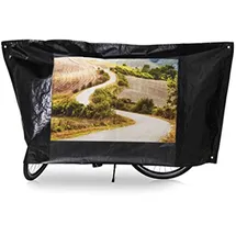 VK Fahrradabdeckung Color - Einheitsgröße - Schwarz