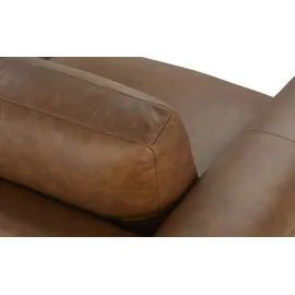 Sofa.de Einzelcouch Leder 1-Sitzer Beige