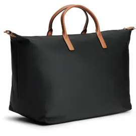 Tommy Hilfiger Popette Weekender Schultertasche Leder Black/Brown
