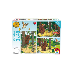 Schmidt Spiele Puzzle Kinderpuzzleset 3 x 48 Teile Wer hat Angst vorm, Puzzleteile