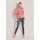 Madeleine Strickpullover mit Perlfang-Muster Rosa 34