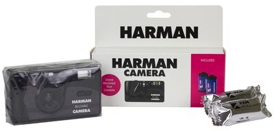 Harman Kamera für KB Filme, inkl. 2x Pan400 Filme