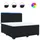 vidaXL Boxspringbett 180 x 200 cm Schwarz