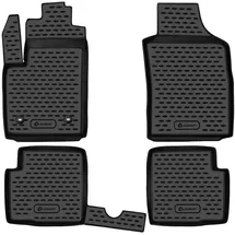 lement Element Perfekte Passform Fussmatten Auto Für FIAT 500 Zubehör - Hochwertiges 3D-Design, Robustes & Langlebiges Material, Komplettes Set, Stilvoll & Funktional, Leicht Zu Reinigen