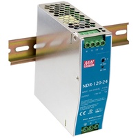 MW Mean Well Mean Well NDR-120-24 Hutschienen-Netzteil (DIN-Rail) 24
