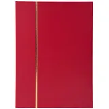 Exacompta 26133E Premium Briefmarken-Sammel-Album Classic mit 16 Seiten bordeaux