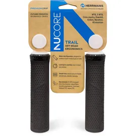 Herrmans Nucore Trail Griff Fahrradgriffe 130 mm schwarz