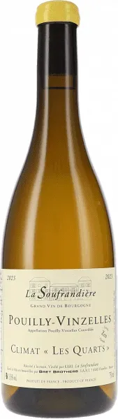 Pouilly-Vinzelles Climat Les Quarts Zen AOC La Soufrandière 2023 BIO