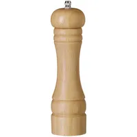 HENDI Salzmühle, aus Holz, hell,