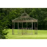 CLP Luxus Pavillon Romantik rund 350 cm bronze