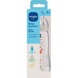 MAM Babyflasche Easy Active, grau, ab 4 Monaten, 330 ml