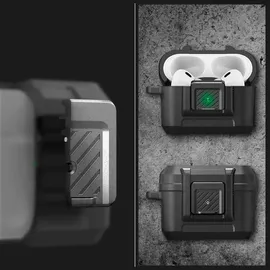 SPIGEN Lock Fit matte black AirPods Pro 2