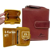 glücksnugget Geldbörse braun