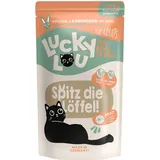 lucky lou Adult 16 x 125 g - Geflügel & Kaninchen