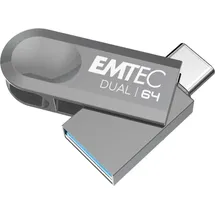 Emtec USB3.2 Typ-C Dual D280, 64 GB