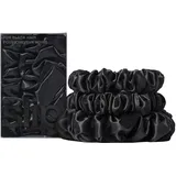 Slip Silk Back to Basics Assorted Scrunchies Black Haargummi 3 Stk
