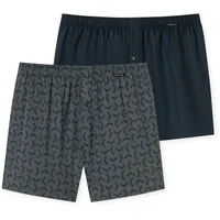 SCHIESSER Herren Web-Boxershorts, 2er Pack