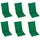 vidaXL Gartenstuhl 60,7 x 93,9 x 32,9 cm grün 6 St.