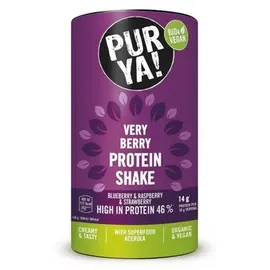 PurYa! Protein Shake, 480 g Dose, Very Berry Acerola