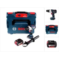 Bosch Professional, Bohrmaschine + Akkuschrauber, Bosch GSR 18V-110 C Akku Bohrschrauber 18V 110Nm Brushless + 1x Akku 5,0Ah + L-Boxx -  ohne (Akkubetrieb)