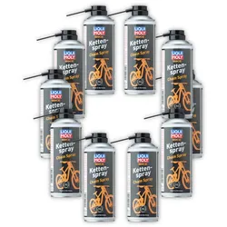 10x 400ml LIQUI MOLY 6055 Kettenspray Schmiermittel Bike Fahrrad Kette Fett