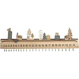 Rayher Holz-Adventskalender 46556000 40 x 3,5 x 12 cm
